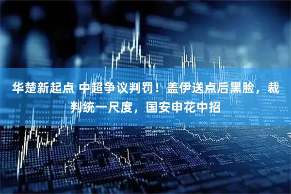 华楚新起点 中超争议判罚！盖伊送点后黑脸，裁判统一尺度，国安申花中招